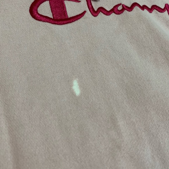 Woman’s Champion Pink Sweatshirt Hoodie - Picture 3 of 5